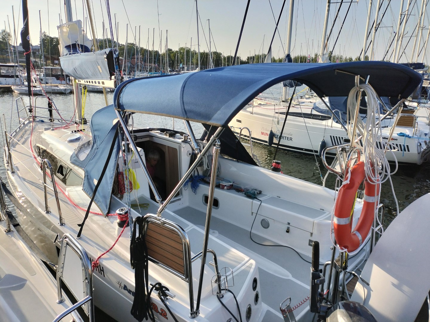 Antila 28.2 - Barbados – zdjęcie 18/103 – jacht na Mazurach (port Wilkasy)